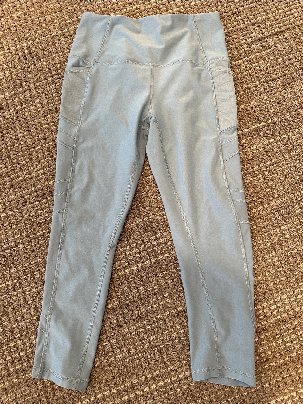 RBX exercise leggings in pale blue
